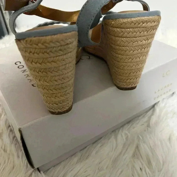 Size 10 Lauren Conrad summer heel wedges. - Picture 7 of 10